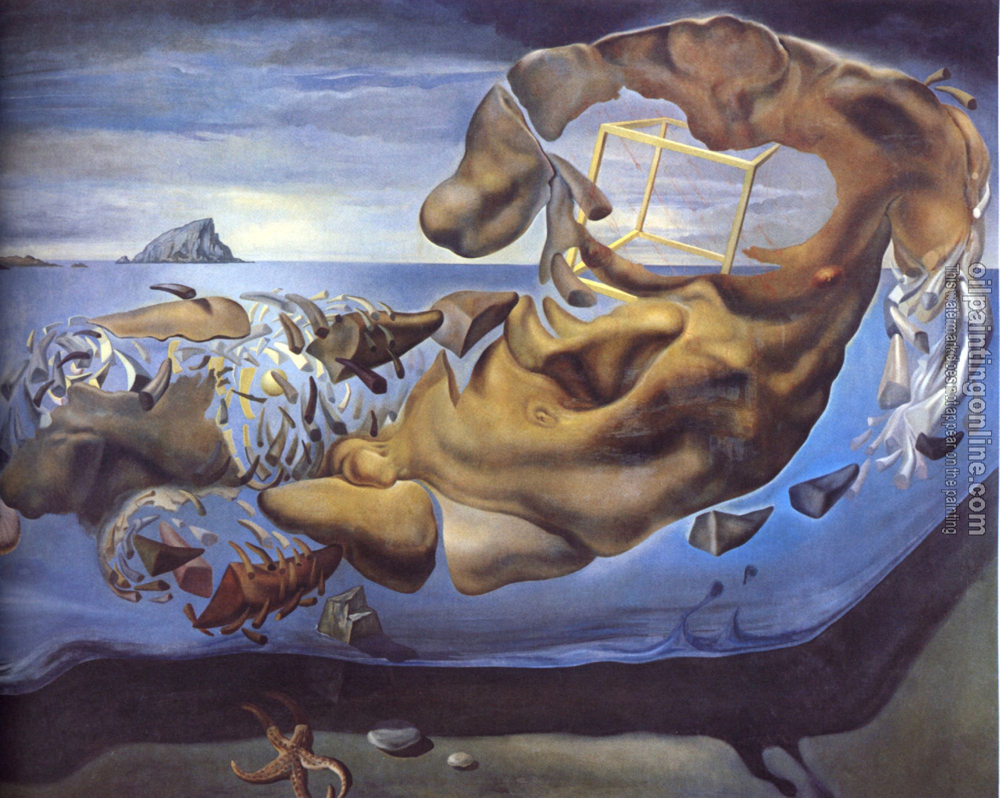 Dali, Salvador - Rhinocerotic Disintegration of Illissus of Phidias Fundacion